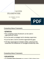 Competing Values Framework (M Hassan)