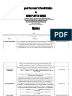 Rules: Bagged Custom'S Fivem Rules & New Player Guide