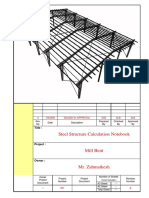 Steel Structure Calculation Notebook: Title