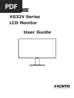 VG32V Series LCD Monitor User Guide