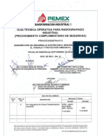 PTRI-GTO-DSSSTPA-0113 Radiografiado Industrial