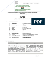 Sílabo de Investigación Aplicada IV - COMPUTO VIII