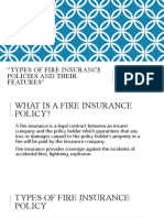 Fire Insurance