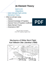 Blade Element Theory - Taimur Lec 4