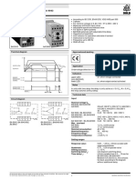 Monitoring Technique: Undervoltage Relay BA 9043, AA 9943 Varimeter