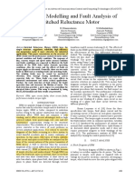 Simulation Modelling and Fault Analysis of Switched Reluctance Motor