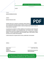 Carta Informe Tecnico