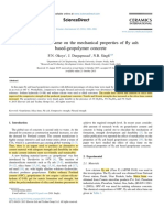 Effect of Silica Fume On The Mechanical Properties of FA Based Geopolymer Concrete, Okoye Et Al, 2016 PDF