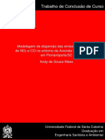 Modelagem de Dispersão Das Emissões Veiculares PDF