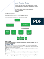 1 Types of Parsers in Compiler Design