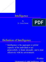 Intelligence: by Dr. Navin Kumar