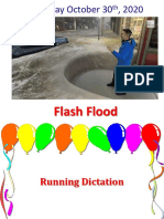 Saturday October 30, 2020: Flash Flood