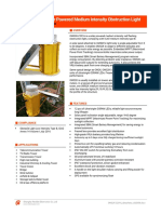 OMS2K-C2016 Solar Powered Medium Intensity Obstruction Light - Datasheet - v202008