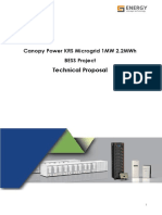 02 Technical Proposal - Canopy Power KRS Microgrid 1MW 2MWh BESS Project - 09112020