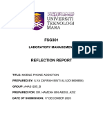 FSG301 Reflection Report