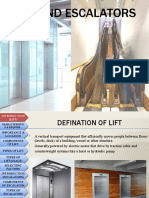 Lift and Escalators