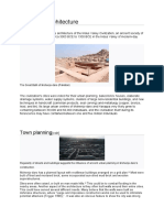 Harappan Architecture: Town Planning