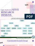 Quantitative Research Designs