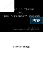 Errors in Things (Online Version)