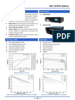 Datasheet For LFP Battery