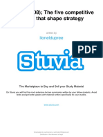 Porter (2008) The Five Competitive Forces That Shape Strategy