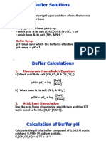 Buffer Solutions: Function