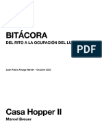 Bitácora - DEL RITO A LA OCUPACIÓN DEL LUGAR