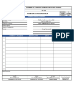 4 FT SST 001 Formato Registro de Asistencia