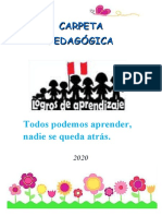 Carpeta Pedagogica 2020.