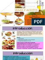 Grasa y Aceites BROMATOLOGÍA