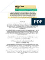 ¿Es La Educación Física, Ciencia - PDF