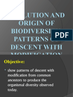  Evolution and Origin of Biodiversity