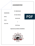 Fuel & Energy Assignment