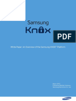 An Overview of The Samsung KNOX Platform