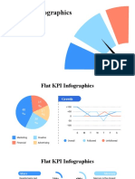 Flat KPI Infographics by Slidesgo