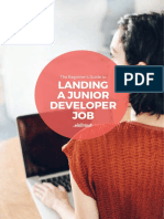 Landing A Junior Developer JOB: The Beginner's Guide To