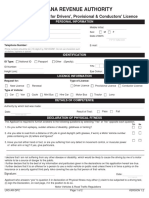 Guyana Revenue Authority: Application/Renewal For Drivers', Provisional & Conductors' Licence