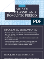 Arts of Neoclassic and Romantic Period