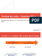 Gestion Des Coûts - Méthode ABC - Partie 1