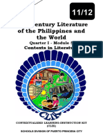 21st Century Literature of The Philippines and The World