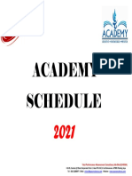 TPA Training Calendar Y2021 - 4-1-2021