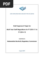 MYT Approach Paper 25.09.2009