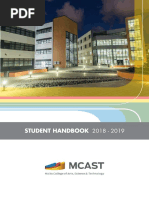 MCAST STUDENT HANDBOOK 2018-2019 Website-Upload-1