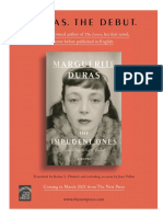 Duras. The Debut.: From Renowned Author of The Lover, Her First Novel, Never Before Published in English