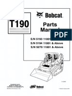 PDF Bobcat t190 Parts Manual SN 519311001 and Above SN 519411001 and Above SN 527011001