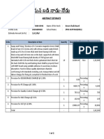 Estimation Report