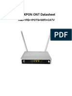 XP8211-A 1GE+1FE+1POTS +wifi+catv WIFI XPON ONT