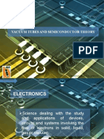 Vacuum Tubes and Semiconductor Theory: Prepared By: Villanueva, Carmelo R