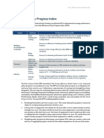 Efficiency Policy Progress Index: Sector End-Use Performance Level Metric