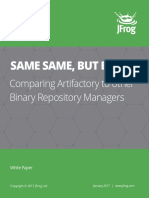 Same Same, But Better: Comparing Artifactory To Other Binary Repository Managers